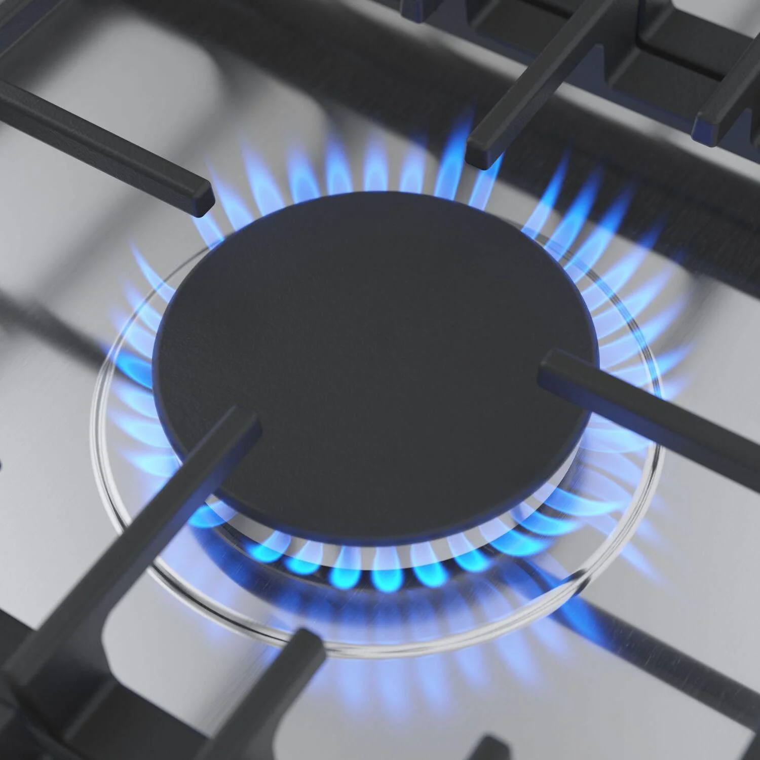 Bosch 500 Series Gas Cooktop 36" Stainless steel NGM5658UC - Image 3