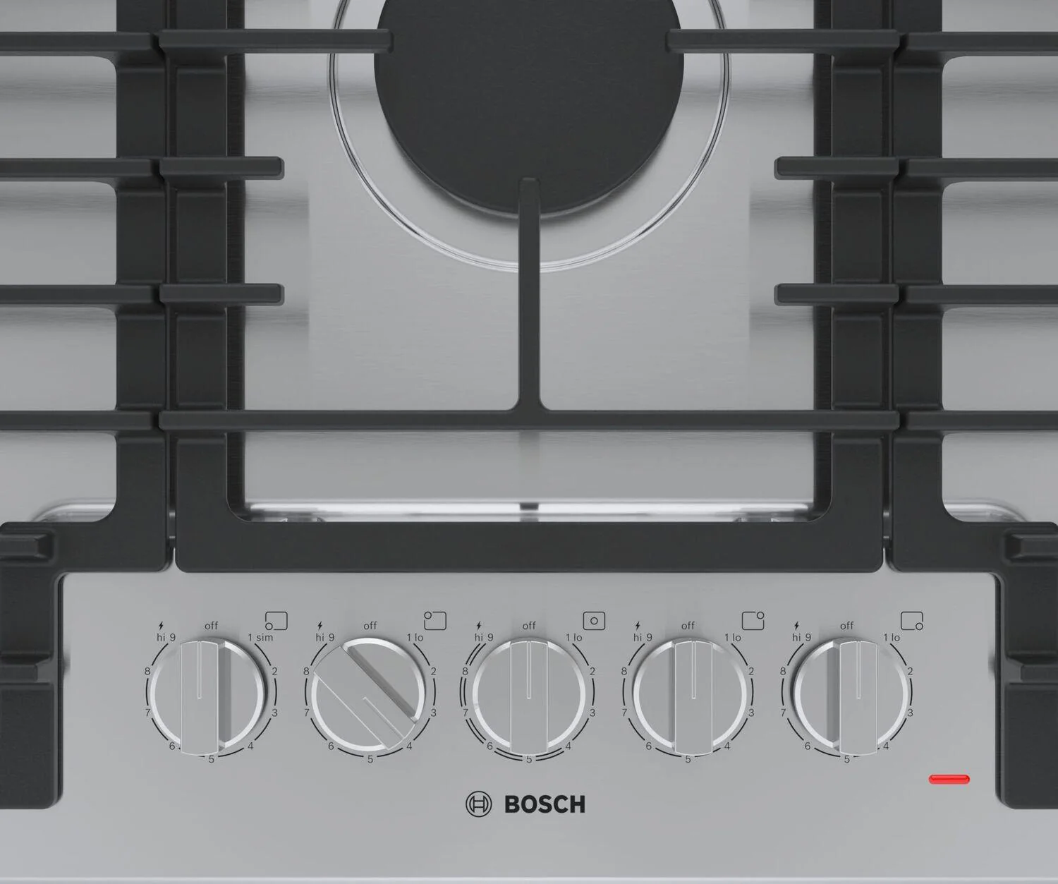 Bosch NGM5659UC 500 Series, Gas hob, 36'', Stainless steel - Image 2
