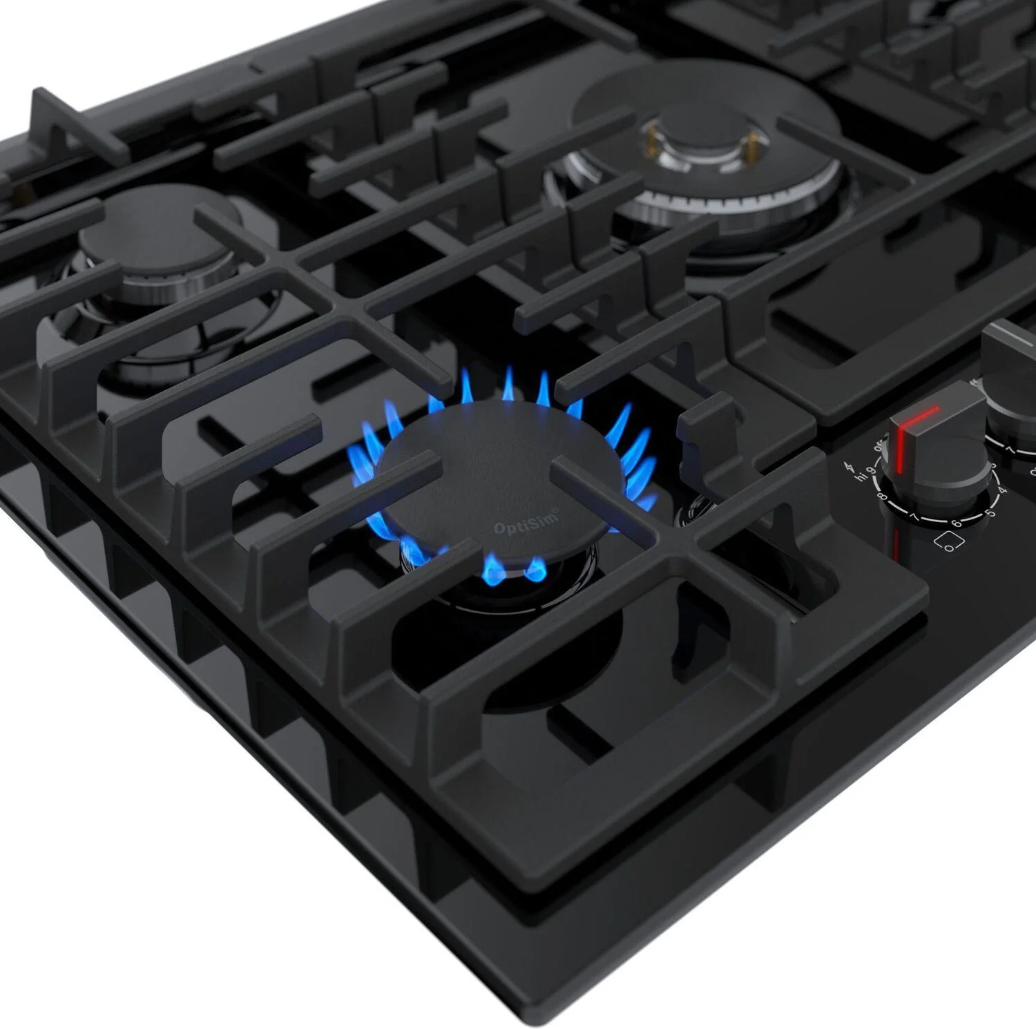 Bosch 800 Series Gas Cooktop 30" Black NGM8048UC - Image 4