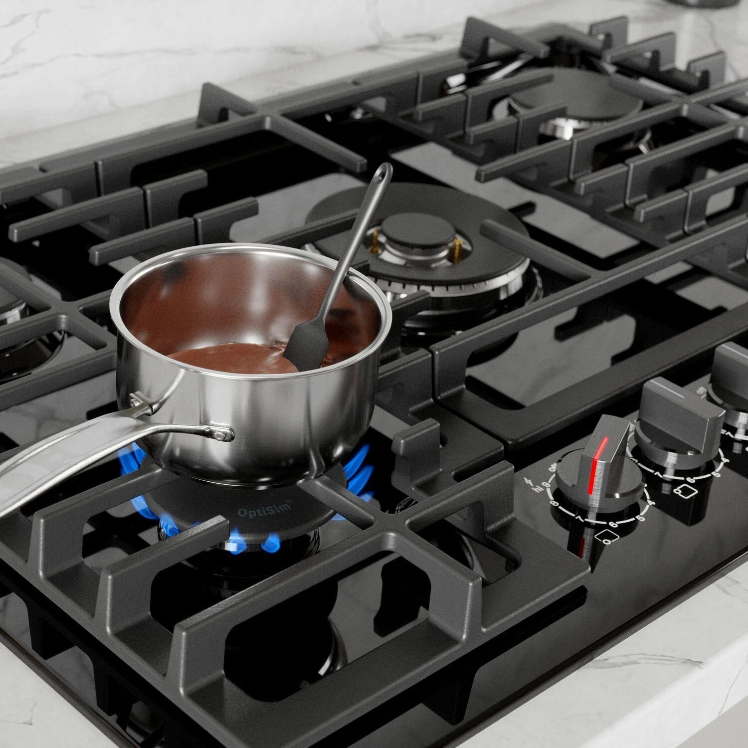 Bosch NGM8049UC 800 Series, Gas hob, 30'', Black - Image 2