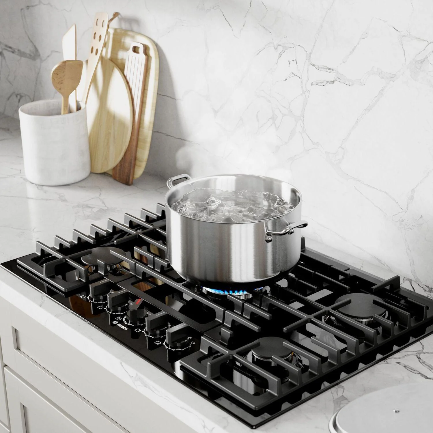 Bosch NGM8049UC 800 Series, Gas hob, 30'', Black - Image 8