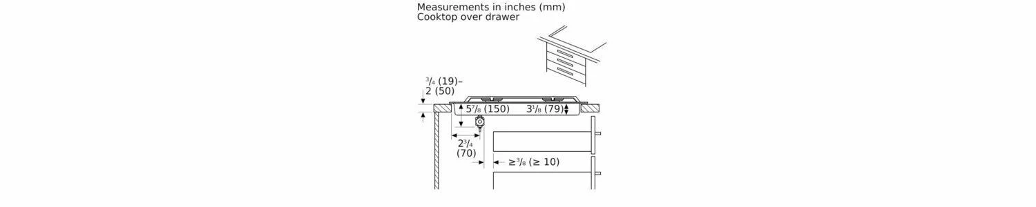Bosch NGM8059UC 800 Series, Gas hob, 30'', Stainless steel - Image 11