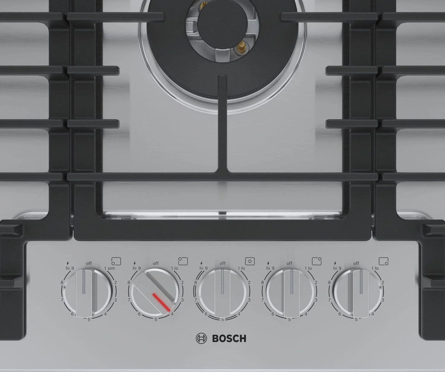 Bosch 800 Series Gas Cooktop 36" Stainless steel NGM8658UC - Image 2