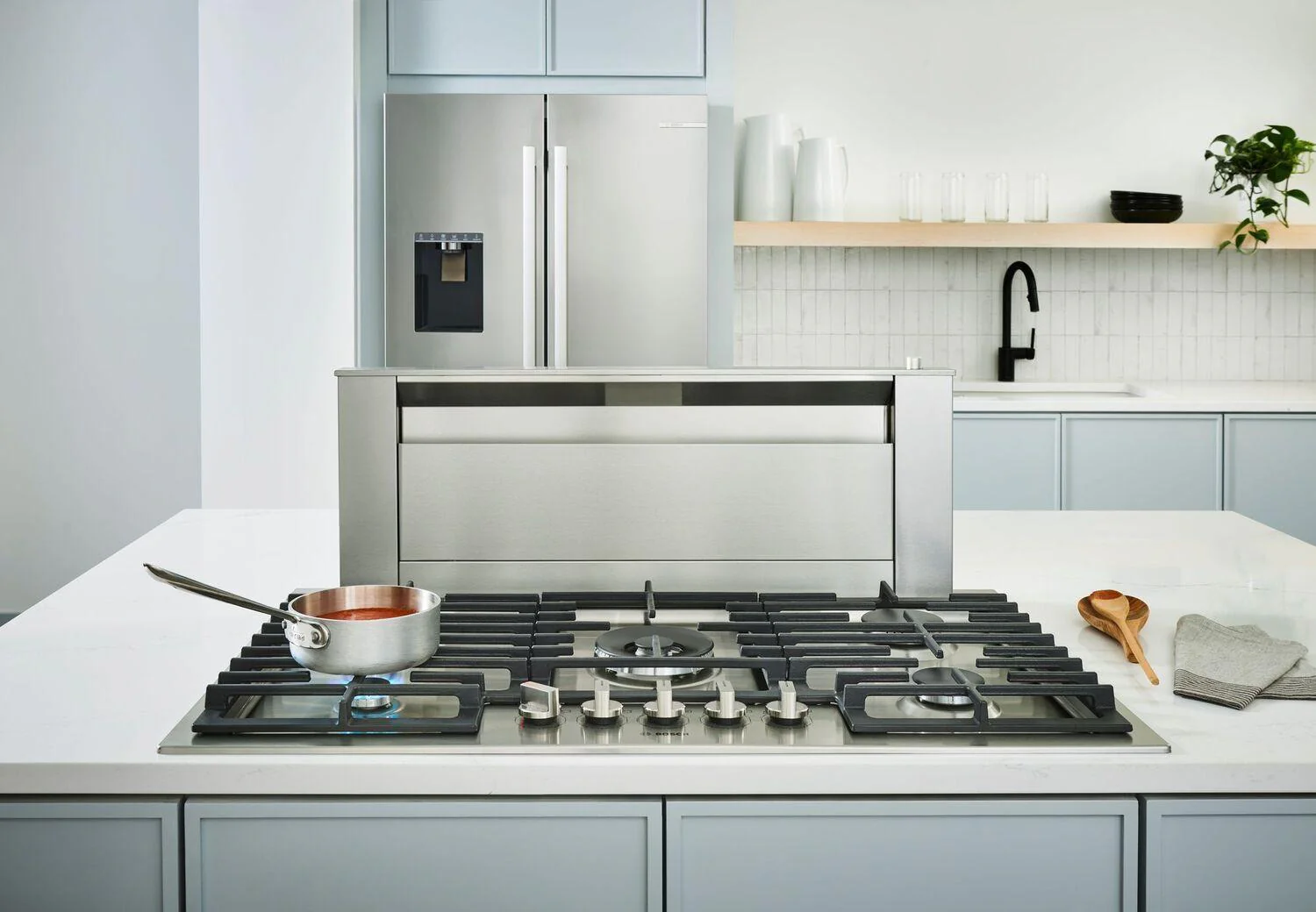 Bosch 800 Series Gas Cooktop 36" Stainless steel NGM8658UC - Image 32