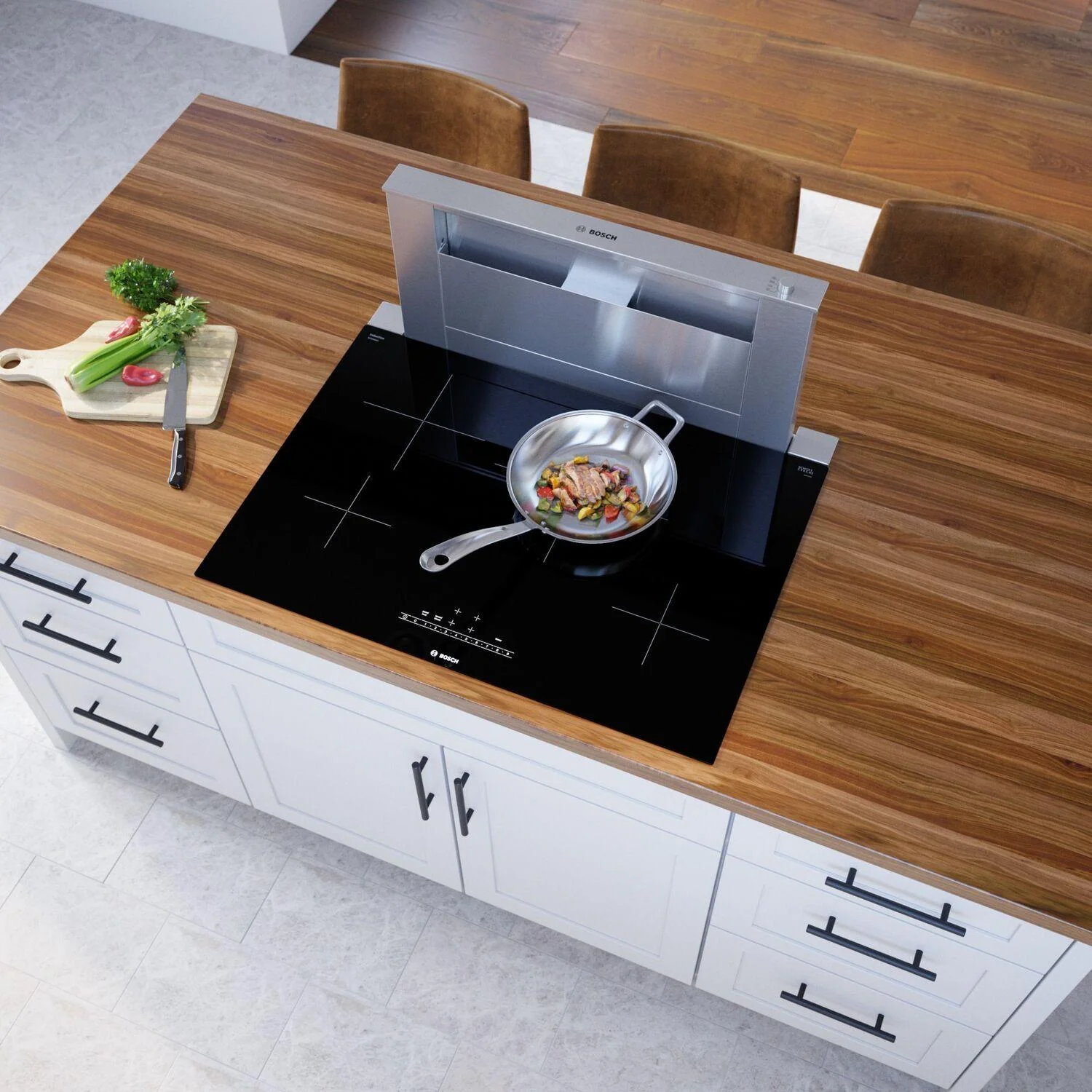 Bosch NIT5060UC 500 Series, Induction hob, 30'', surface mount without frame - Image 8