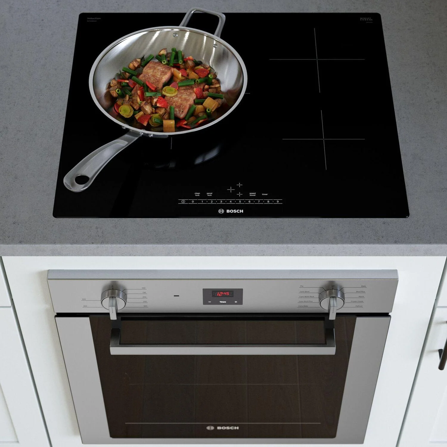 Bosch NIT5460UC 500 Series Induction Cooktop 24" Black, Without Frame - Image 7