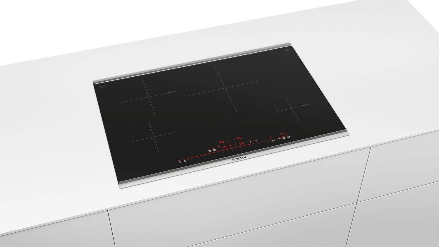 Bosch NIT8060SUC 800 Series Induction Cooktop 30" Black, surface mount with frame - Image 3