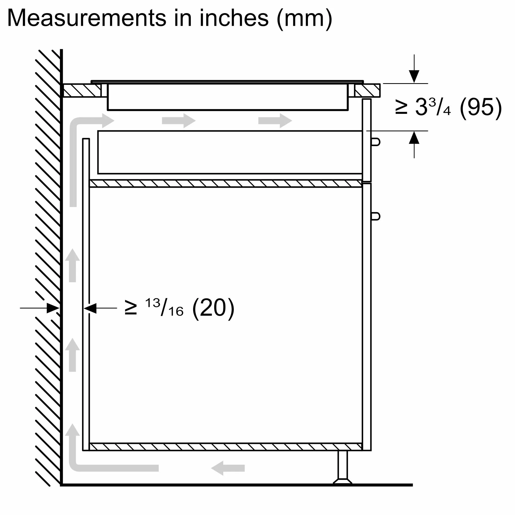 Bosch NIT8061UC 800 Series, Induction hob, 30'', surface mount without frame - Image 5