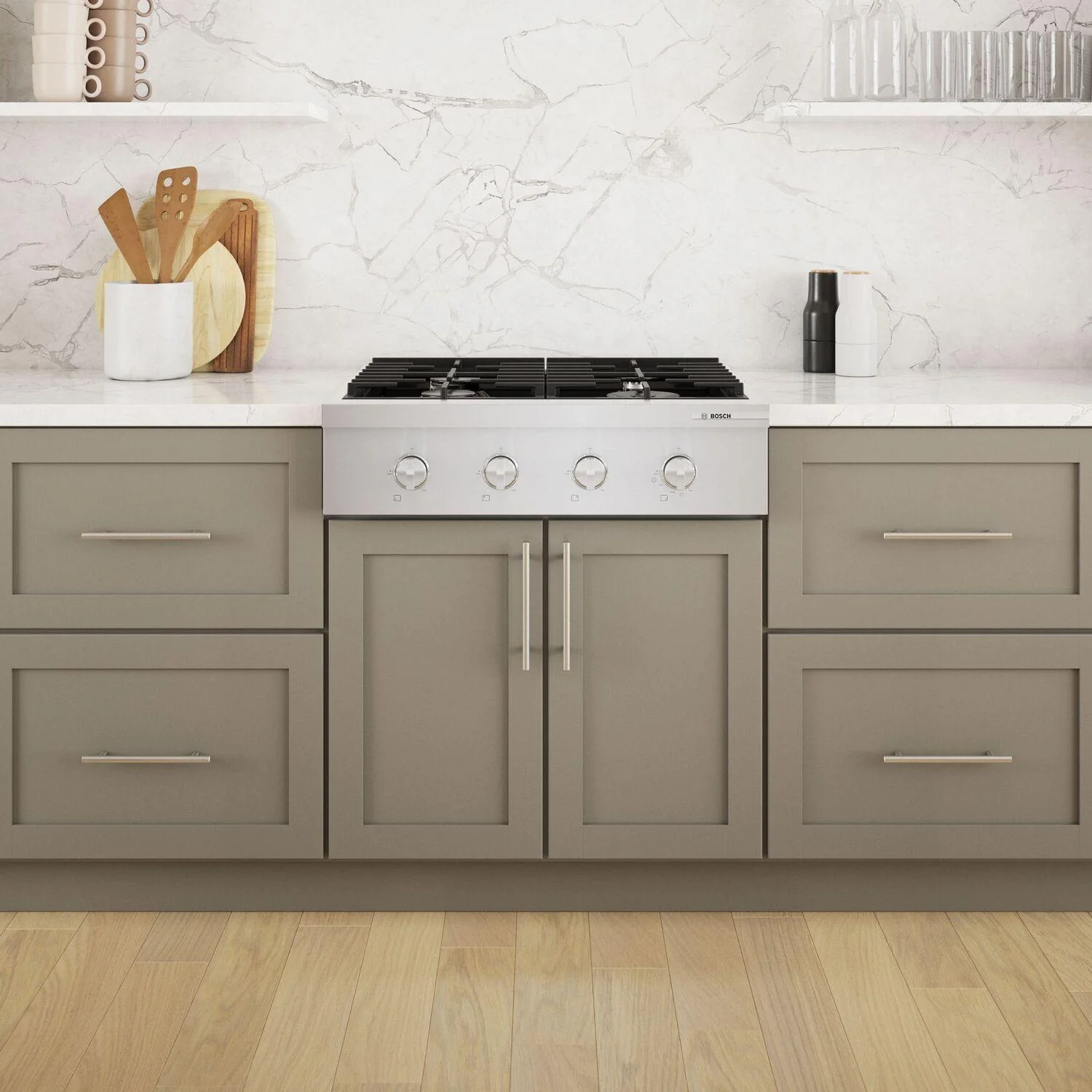 Bosch RGM8058UC 800 Series Gas Rangetop 30" Stainless steel - Image 11
