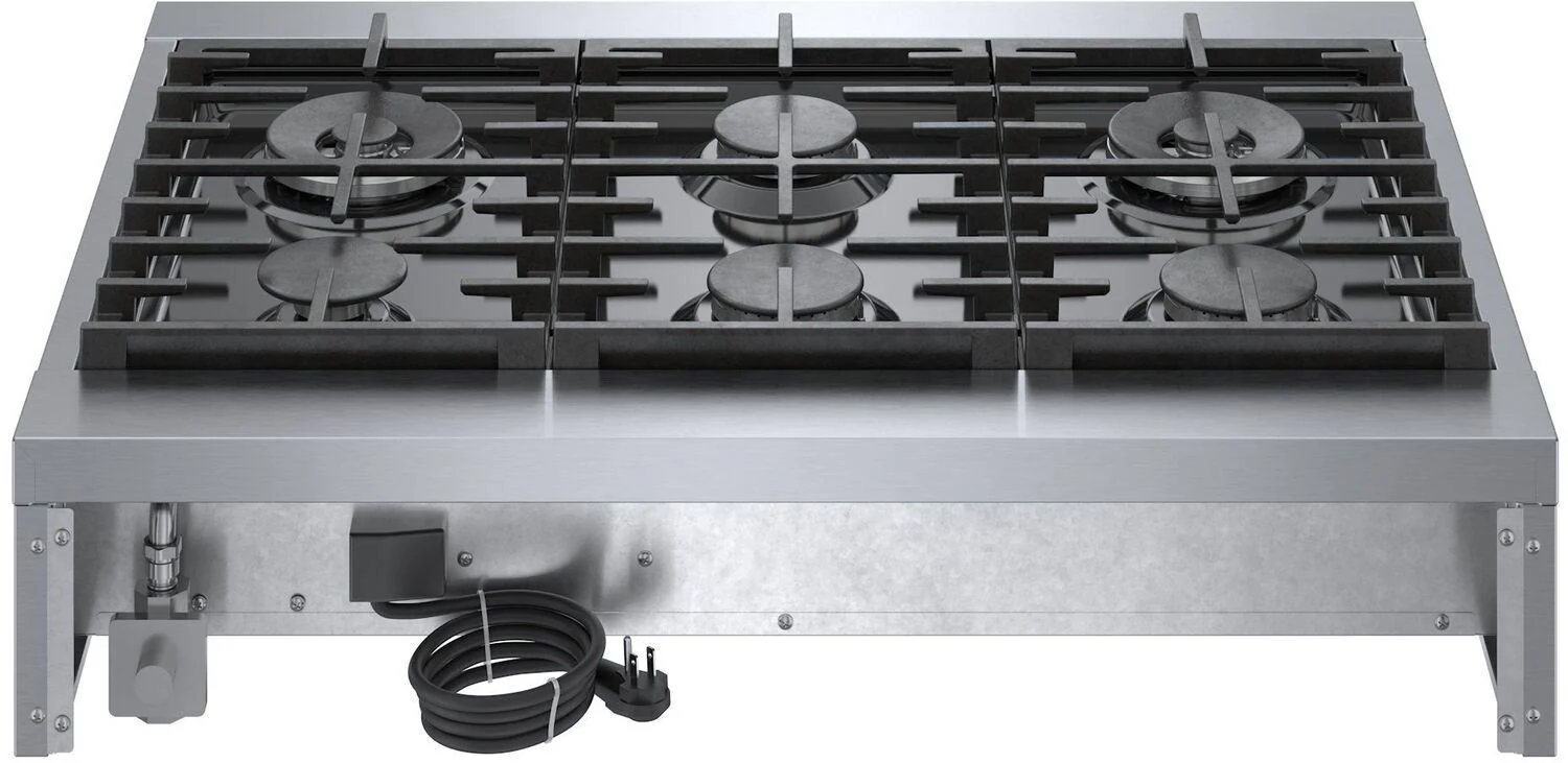 Bosch RGM8658UC 800 Series, Professional Rangetop, 36 ", Stainless steel - Image 12