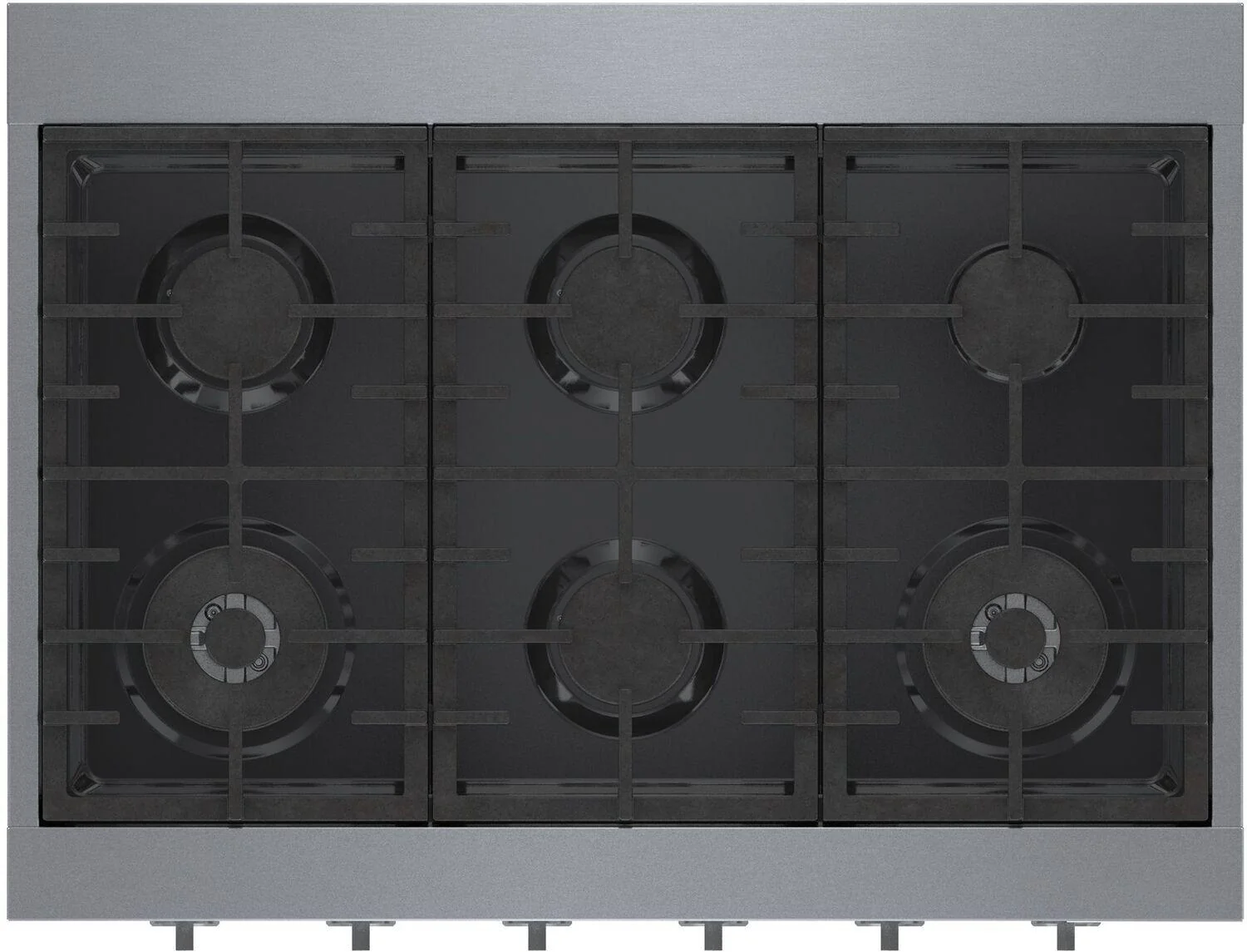 Bosch RGM8658UC 800 Series, Professional Rangetop, 36 ", Stainless steel - Image 3