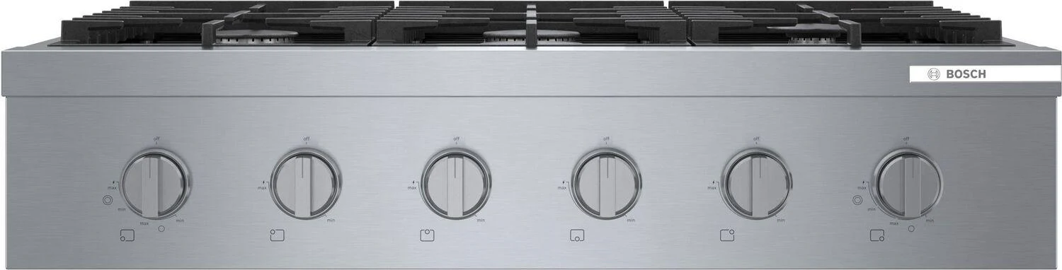 Bosch RGM8658UC 800 Series, Professional Rangetop, 36 ", Stainless steel - Image 4
