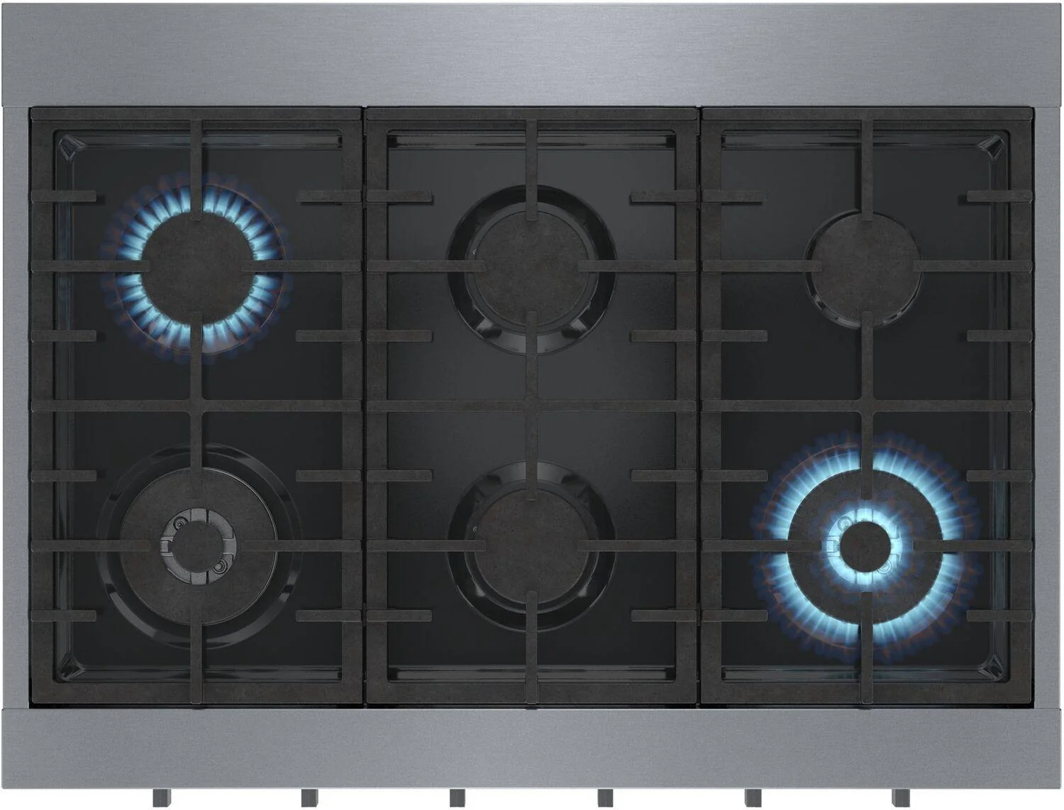 Bosch RGM8658UC 800 Series, Professional Rangetop, 36 ", Stainless steel - Image 5