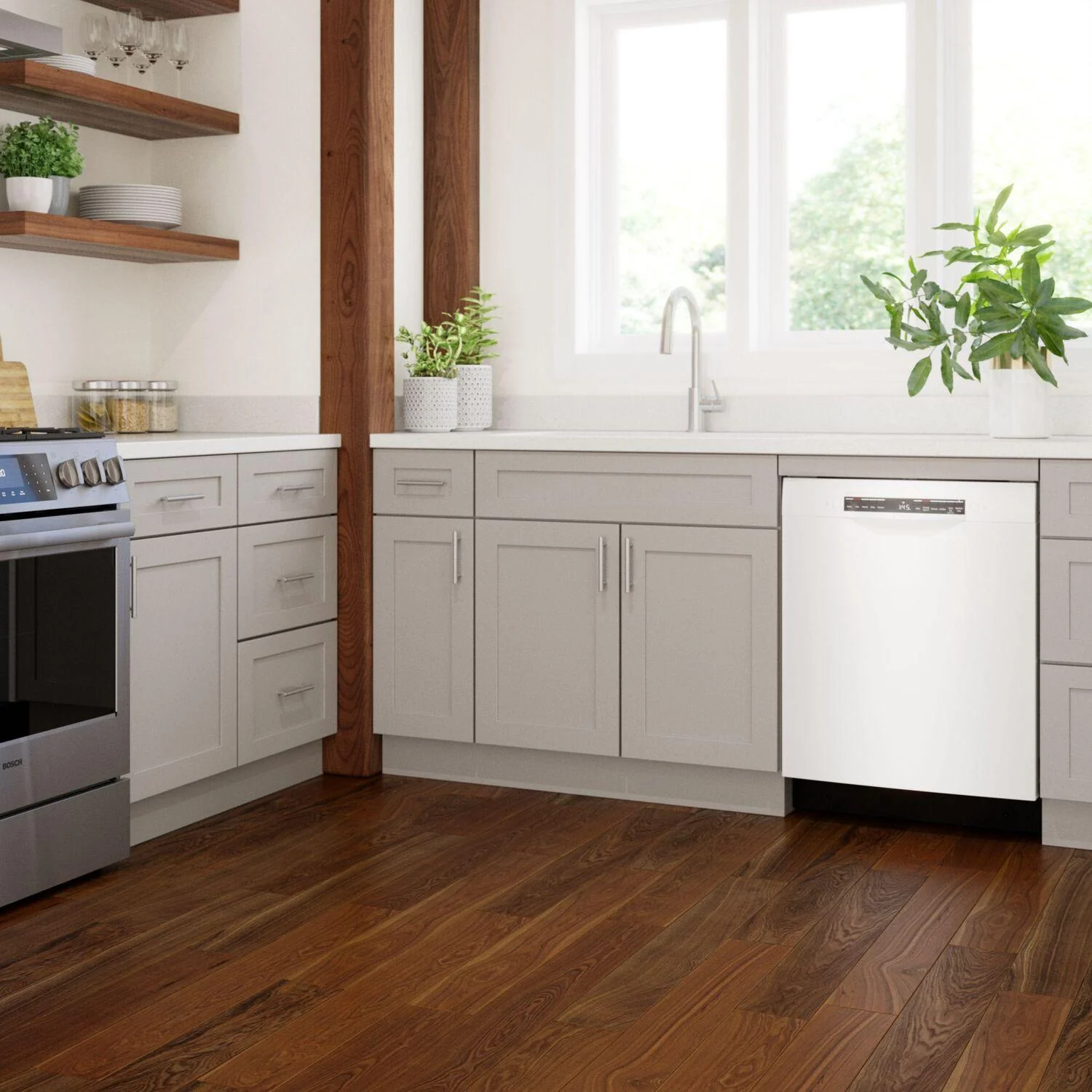 Bosch SGE53C52UC 300 Series Dishwasher 24" White - Image 11