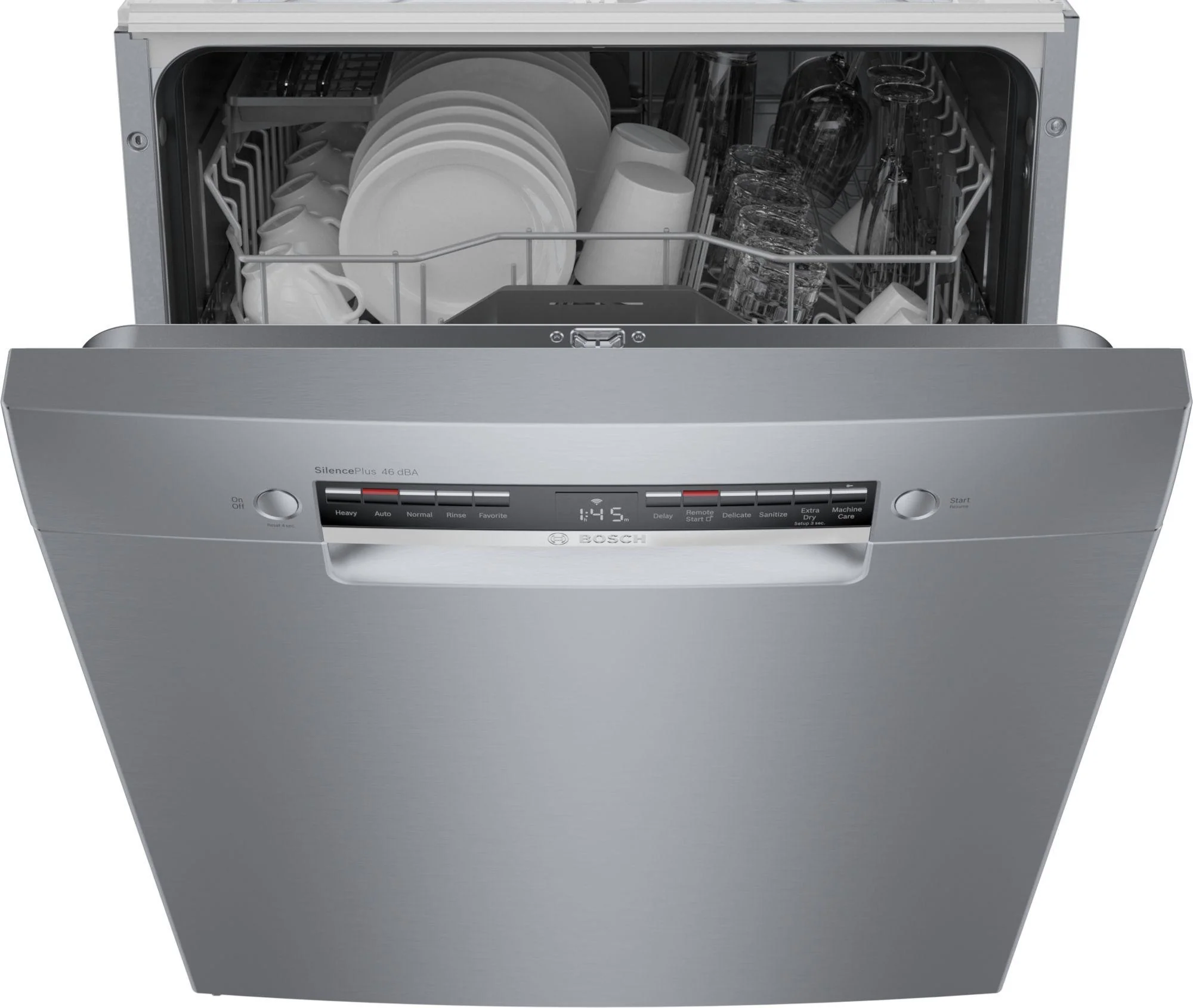 Bosch SGE53C55UC 300 Series 24" ADA built-under dishwasher, Brushed steel anti-fingerprint - Image 6