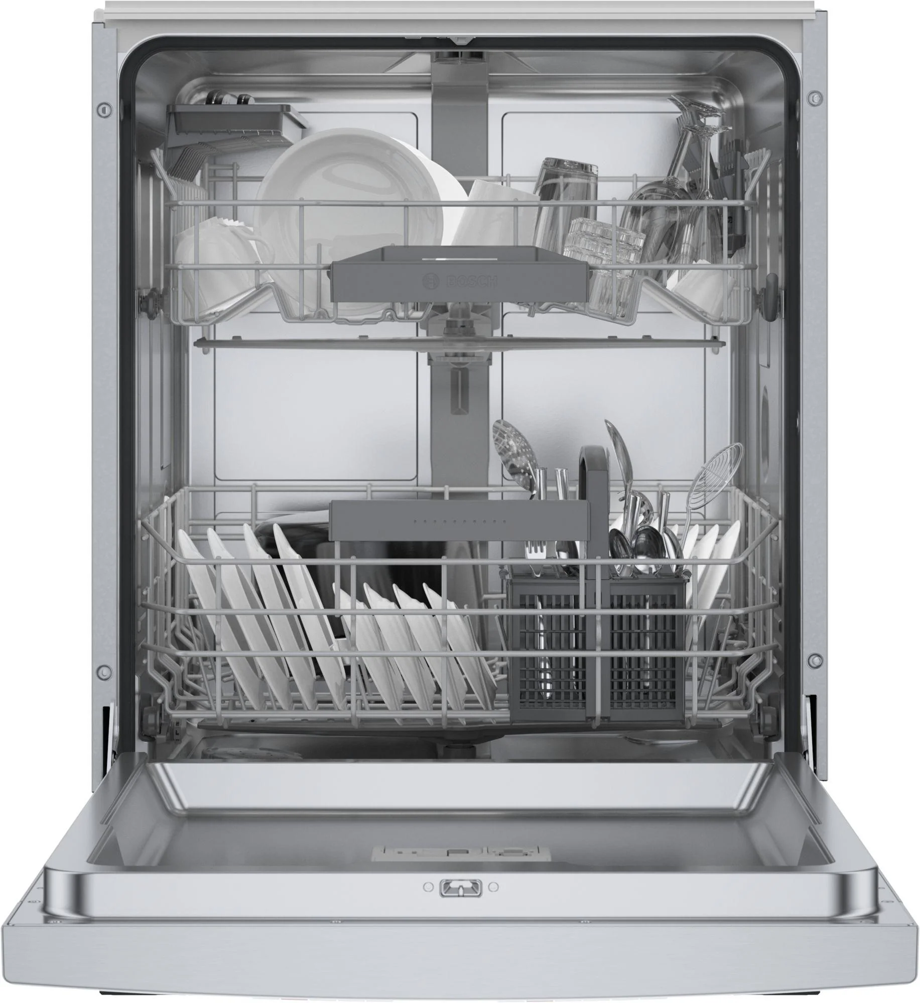 Bosch SGE53C55UC 300 Series 24" ADA built-under dishwasher, Brushed steel anti-fingerprint - Image 7