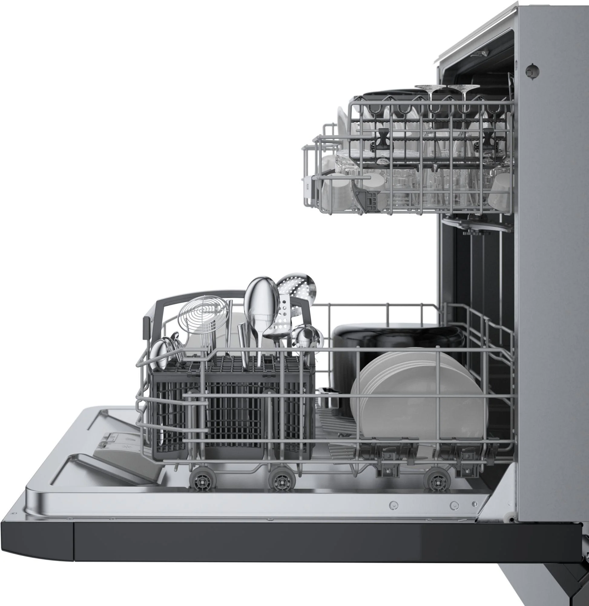 Bosch SGE53C56UC 300 Series Dishwasher 24" Black - Image 14