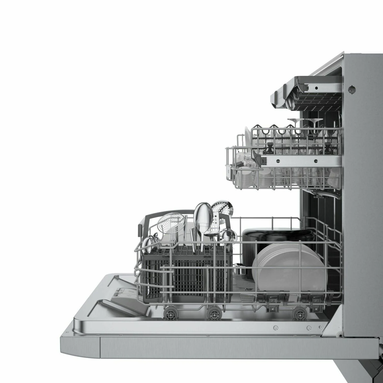 Bosch 800 Series Dishwasher 24'' stainless steel SGE78B55UC - Image 15