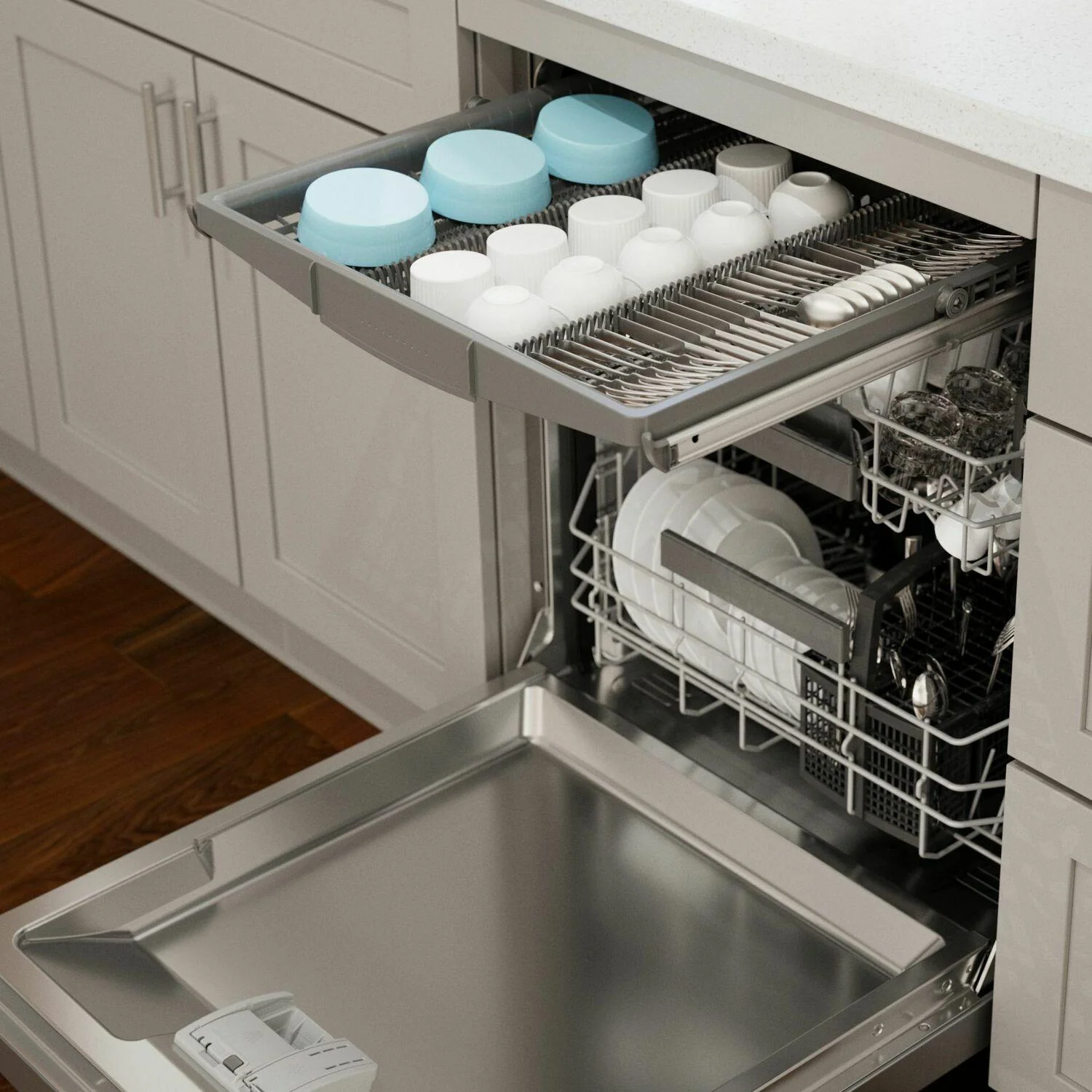 Bosch 800 Series Dishwasher 24'' stainless steel SGE78B55UC - Image 2