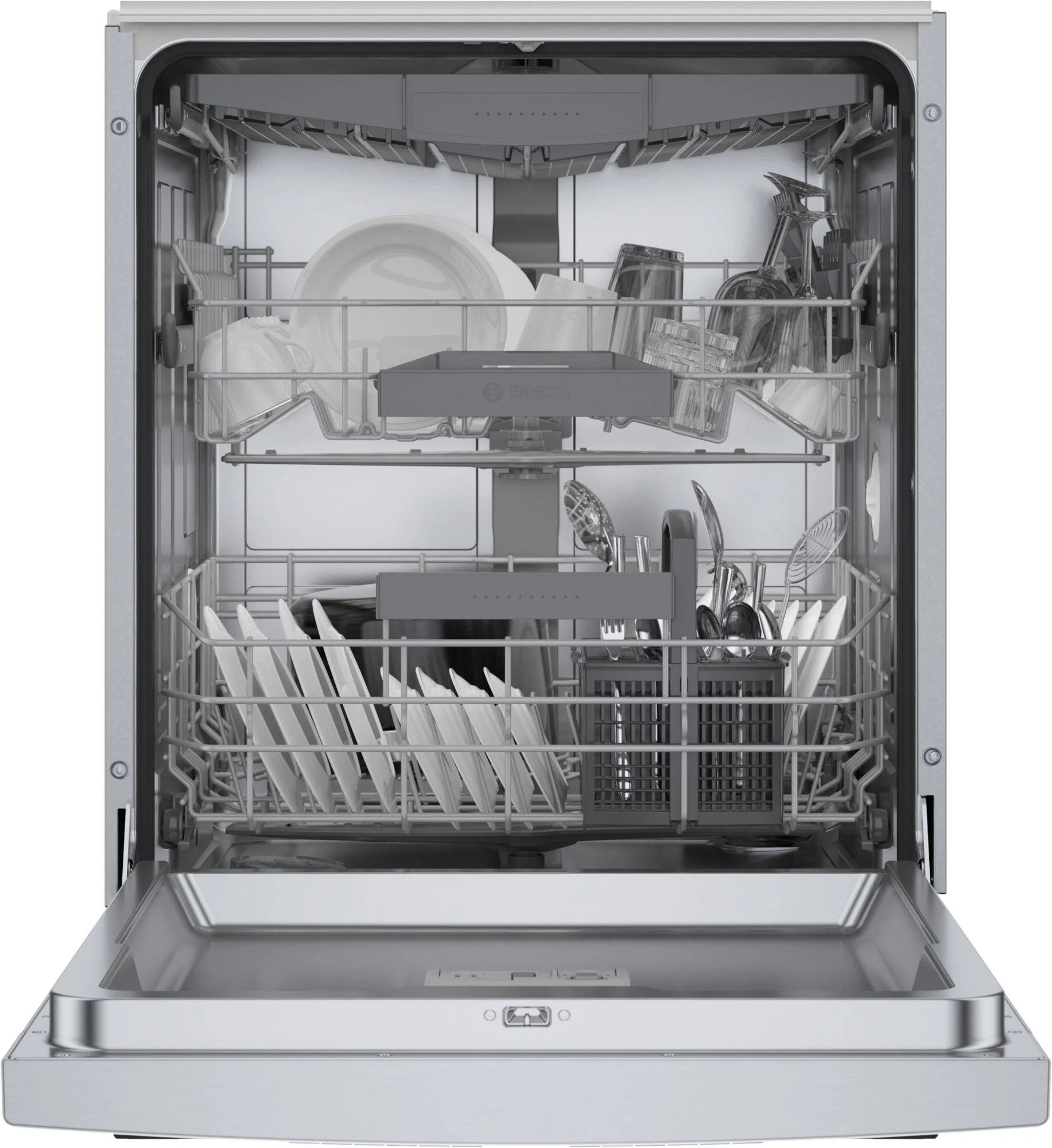 Bosch SGE78C55UC 800 Series Dishwasher 24" Stainless Steel Anti-fingerprint - Image 7