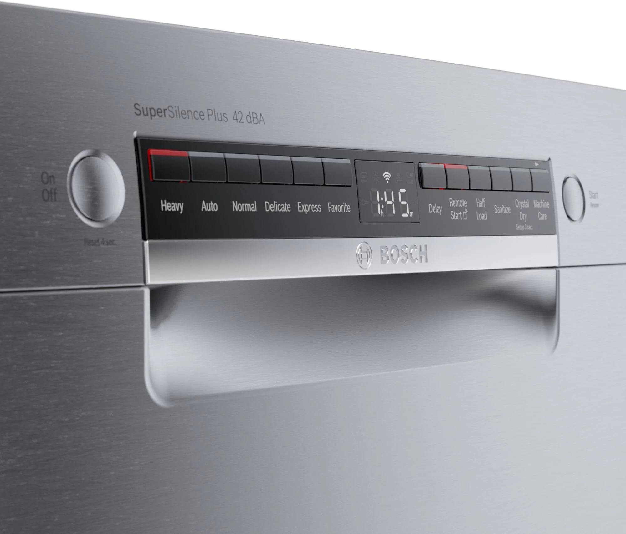 Bosch SGE78C55UC 800 Series Dishwasher 24" Stainless Steel Anti-fingerprint - Image 8