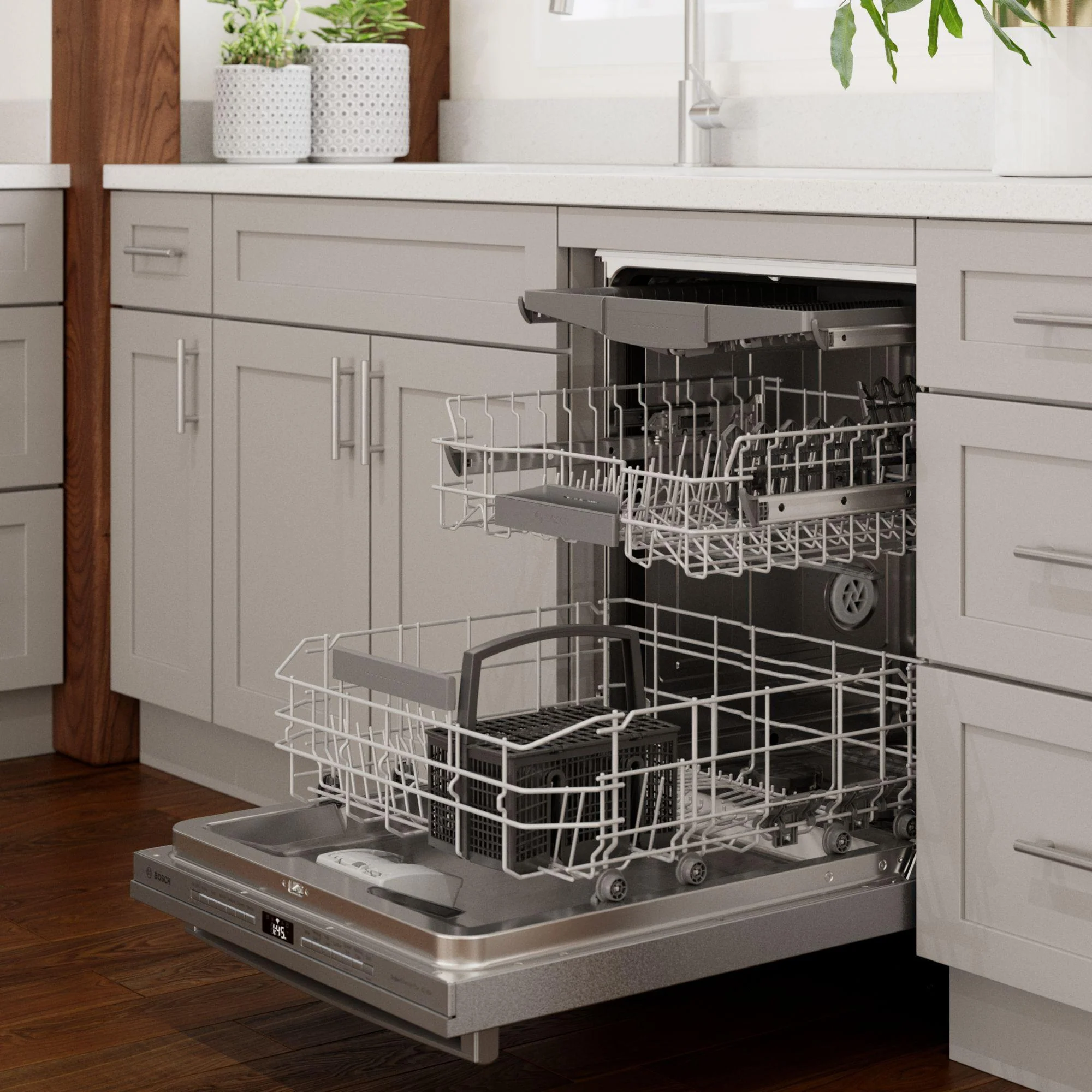 Bosch SGX78C55UC 800 Series, built-under dishwasher, 24'', Brushed steel - Image 16