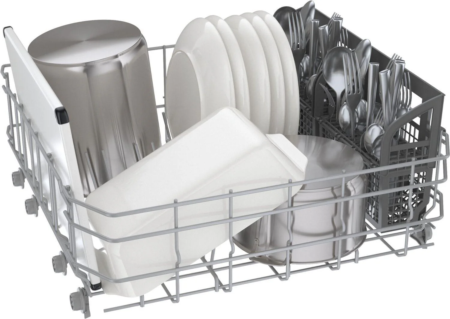 Bosch SHE3AEE5N 100 Series Dishwasher 24" Stainless Steel Anti-fingerprint - Image 11