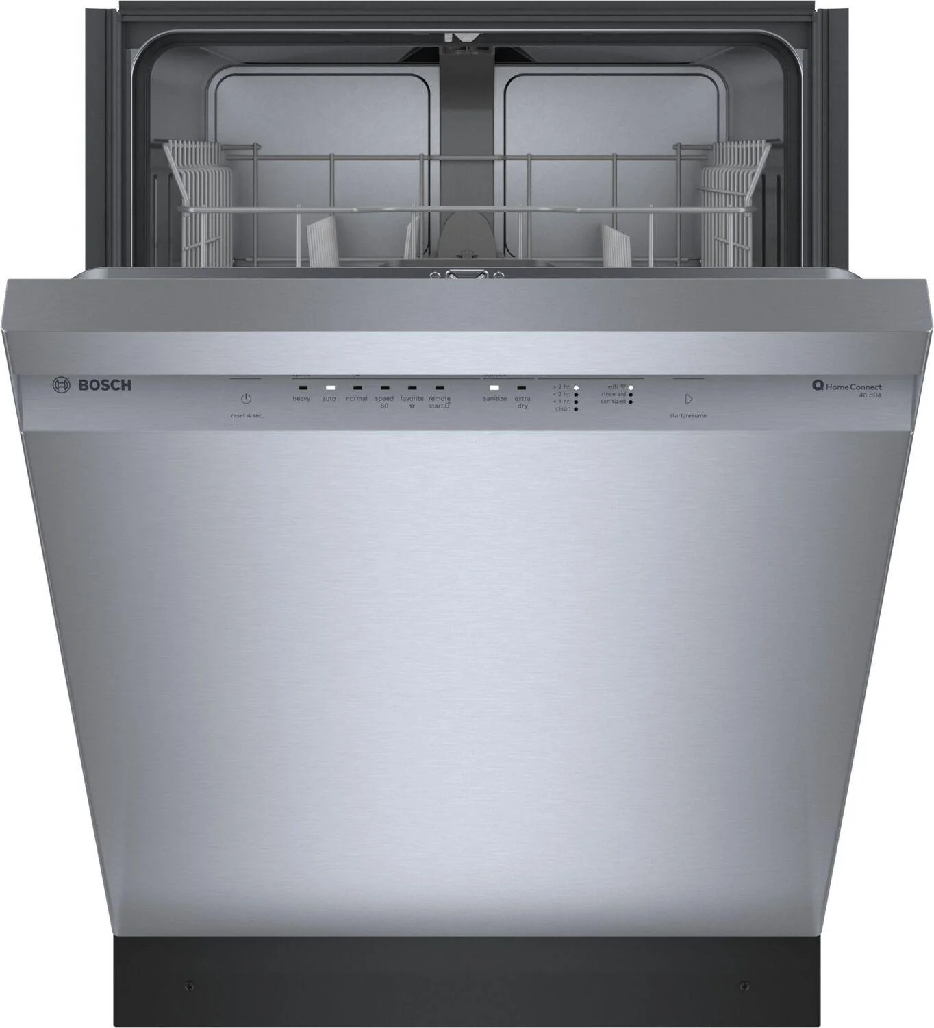 Bosch SHE41CM5N 100 Series, built-under dishwasher, 24'', Brushed steel anti-fingerprint - Image 3