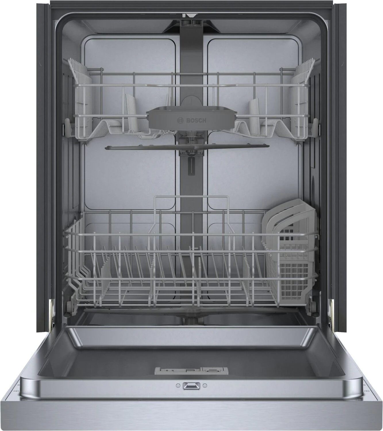 Bosch SHE41CM5N 100 Series, built-under dishwasher, 24'', Brushed steel anti-fingerprint - Image 5