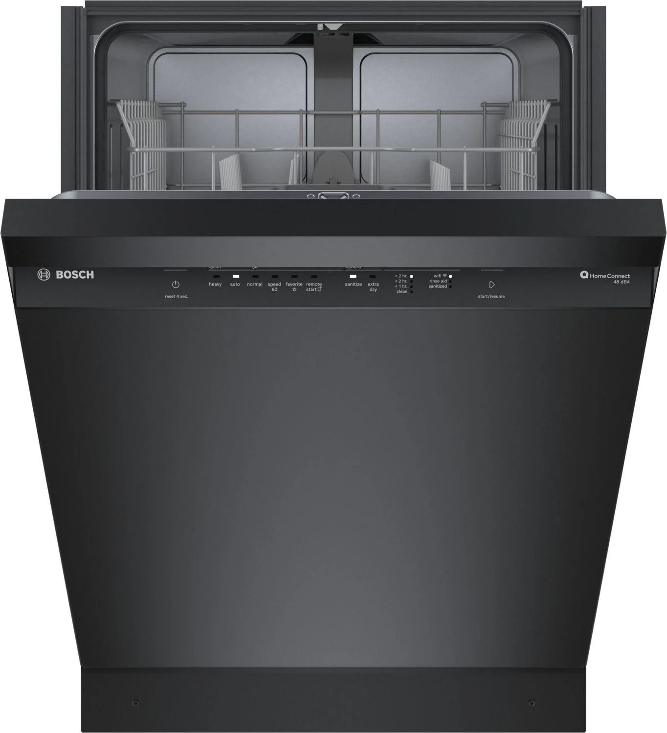 Bosch SHE41CM6N 100 Series, built-under dishwasher, 24'', Black - Image 3