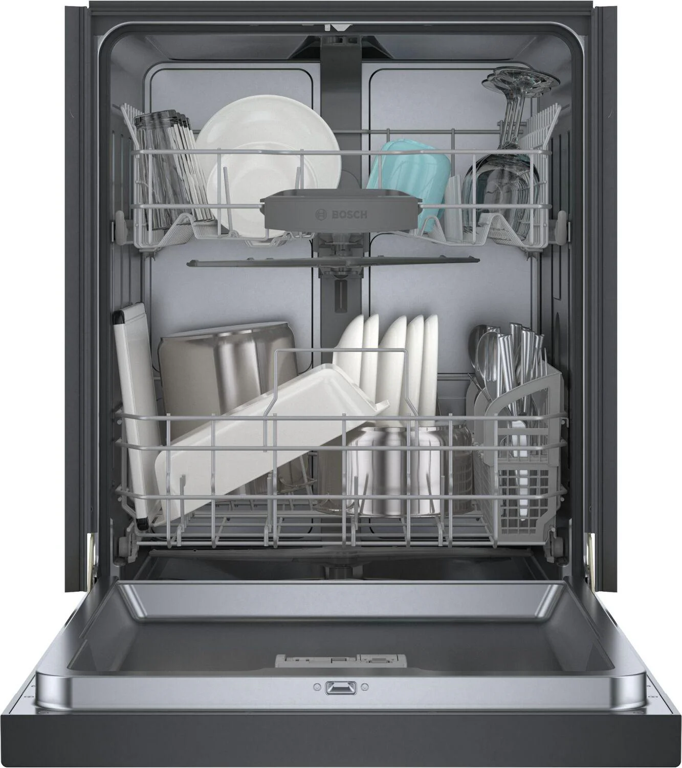 Bosch SHE41CM6N 100 Series, built-under dishwasher, 24'', Black - Image 4