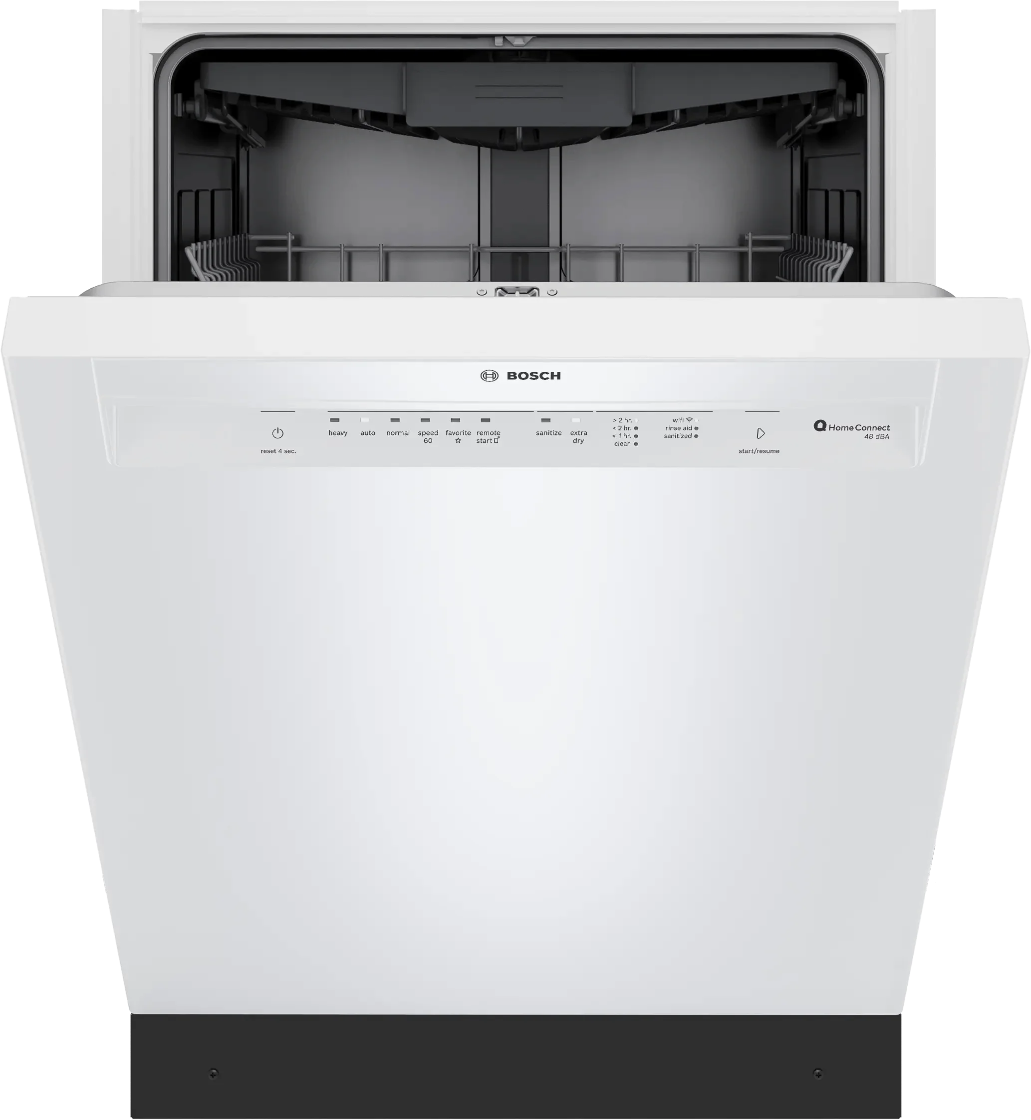 Bosch SHE43DM2N 300 Recessed Handle, 48 dBA, Standard 3rd Rack, PureDry - WH - Image 11