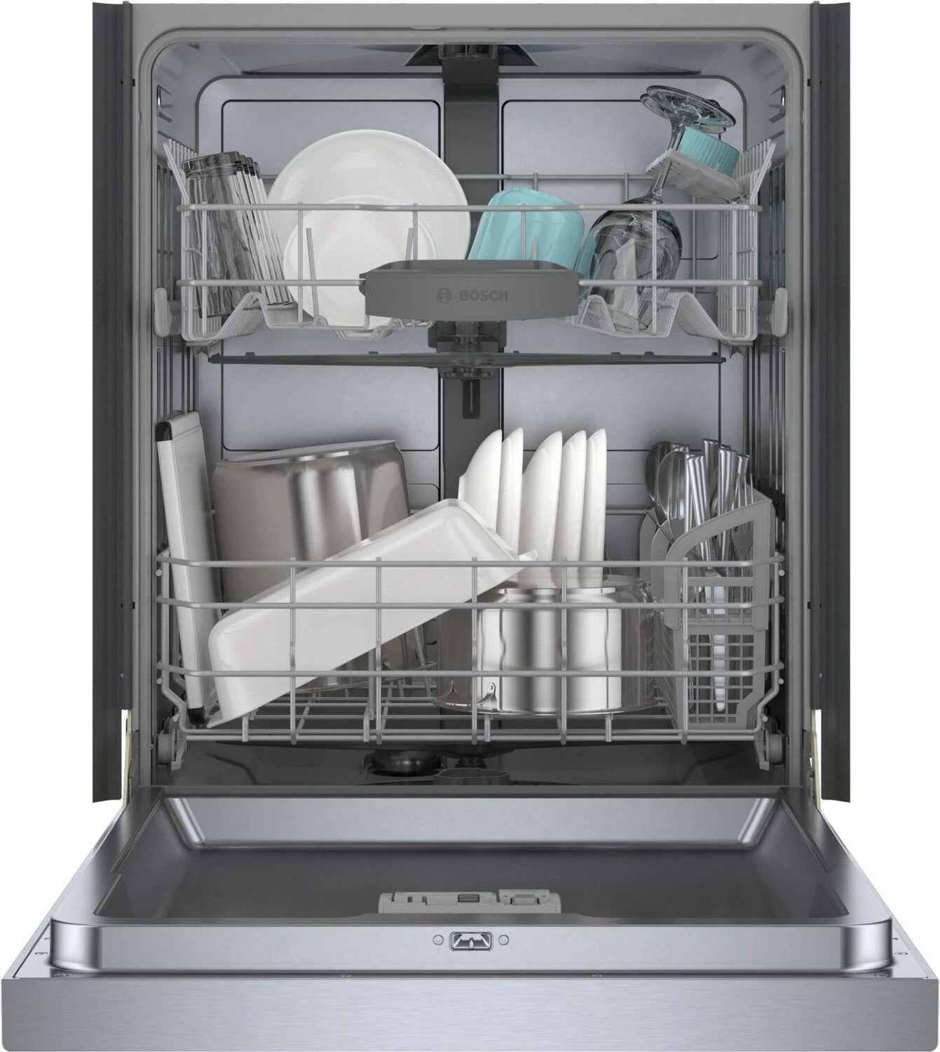 Bosch SHE4AEM5N 100 Plus Dishwasher 24" Stainless Steel Anti-fingerprint - Image 4