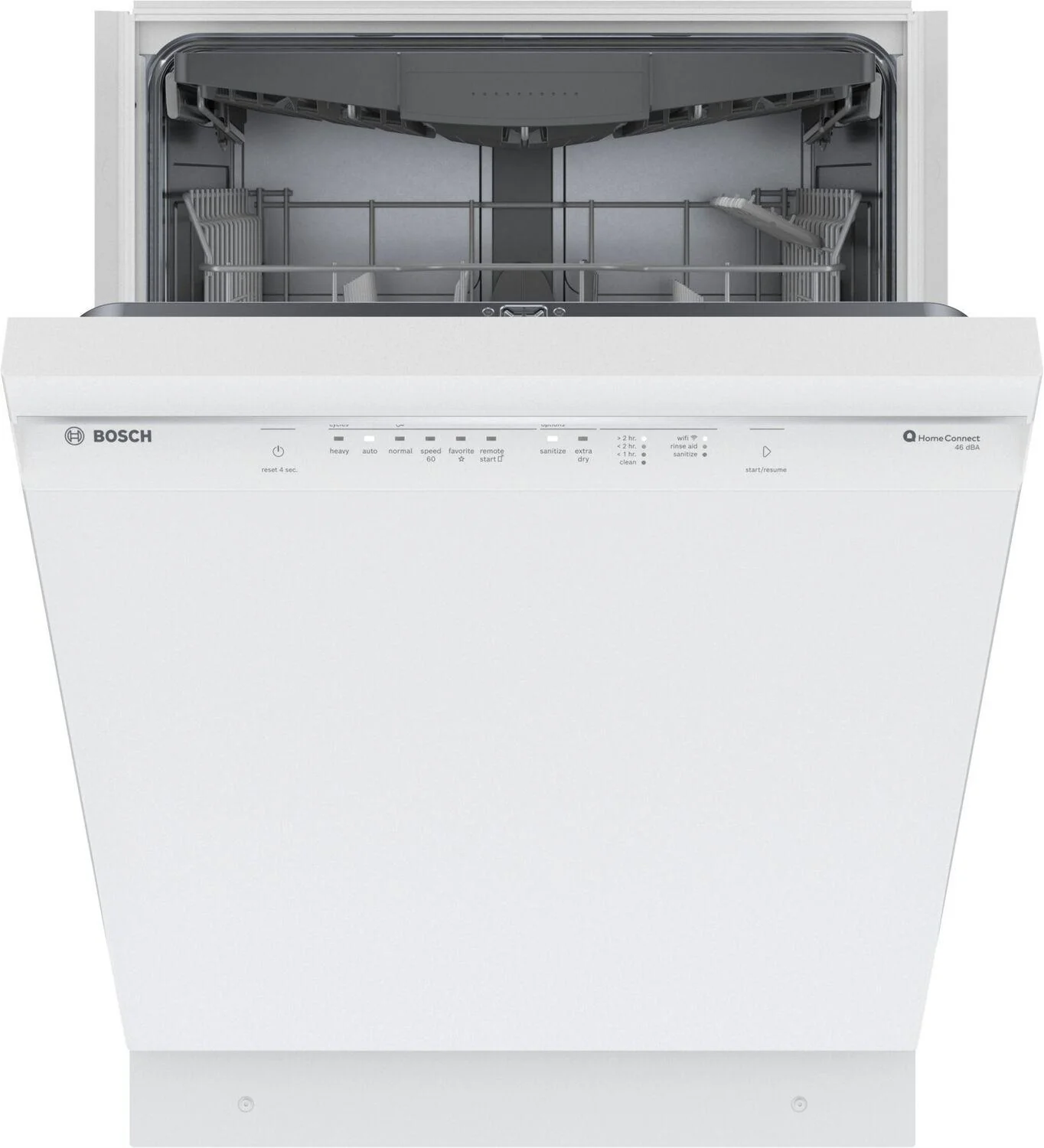 Bosch SHE53C82N 300 Series, built-under dishwasher, 24'', White - Image 4