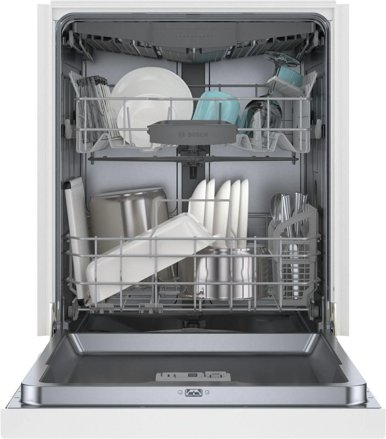 Bosch SHE53C82N 300 Series, built-under dishwasher, 24'', White - Image 5