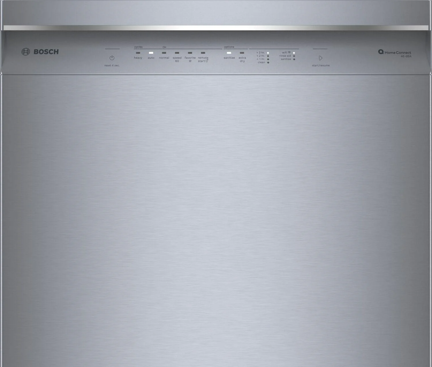 Bosch SHE53C85N 300 Series, built-under dishwasher, 24'', Brushed steel anti-fingerprint - Image 3