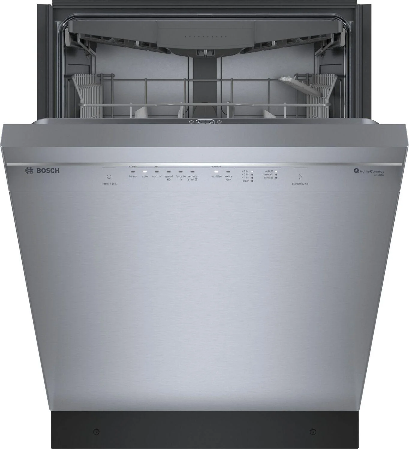 Bosch SHE53CE5N 300 Series, built-under dishwasher, 24'', Brushed steel anti-fingerprint - Image 4