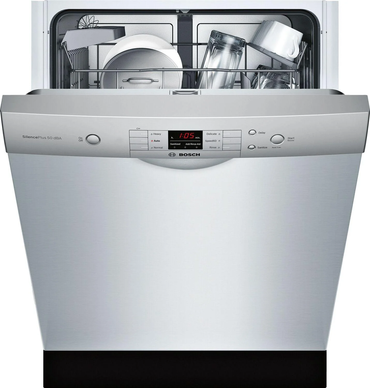 Bosch SHEM3AY55N 100 Series Dishwasher 24" Stainless steel - Image 3