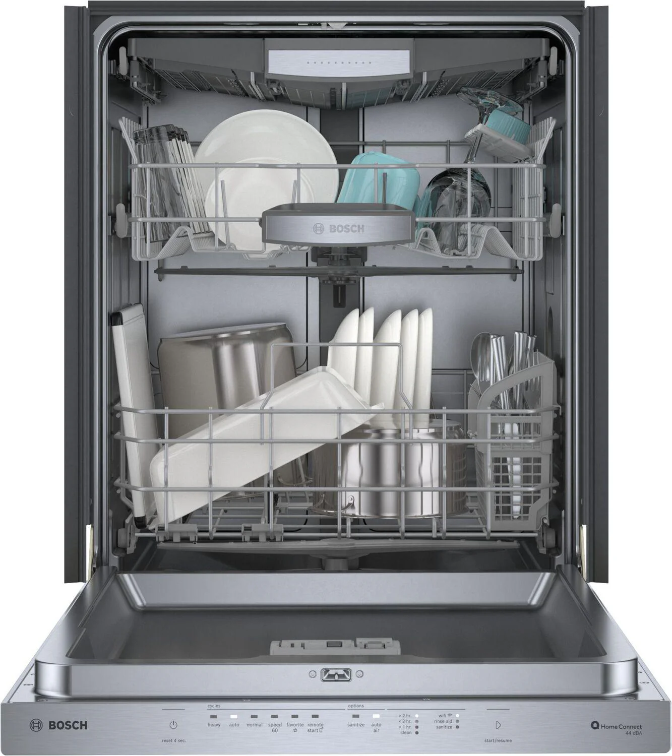 Bosch SHP65CM5N 500 Series, built-under dishwasher, 24'', Brushed steel anti-fingerprint - Image 4