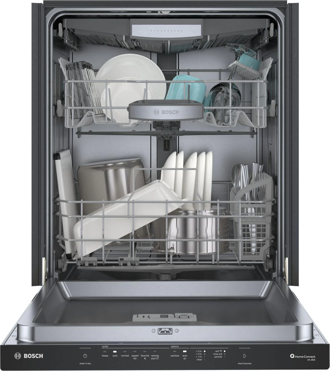 Bosch SHP65CM6N 500 Series, built-under dishwasher, 24'', Black - Image 4
