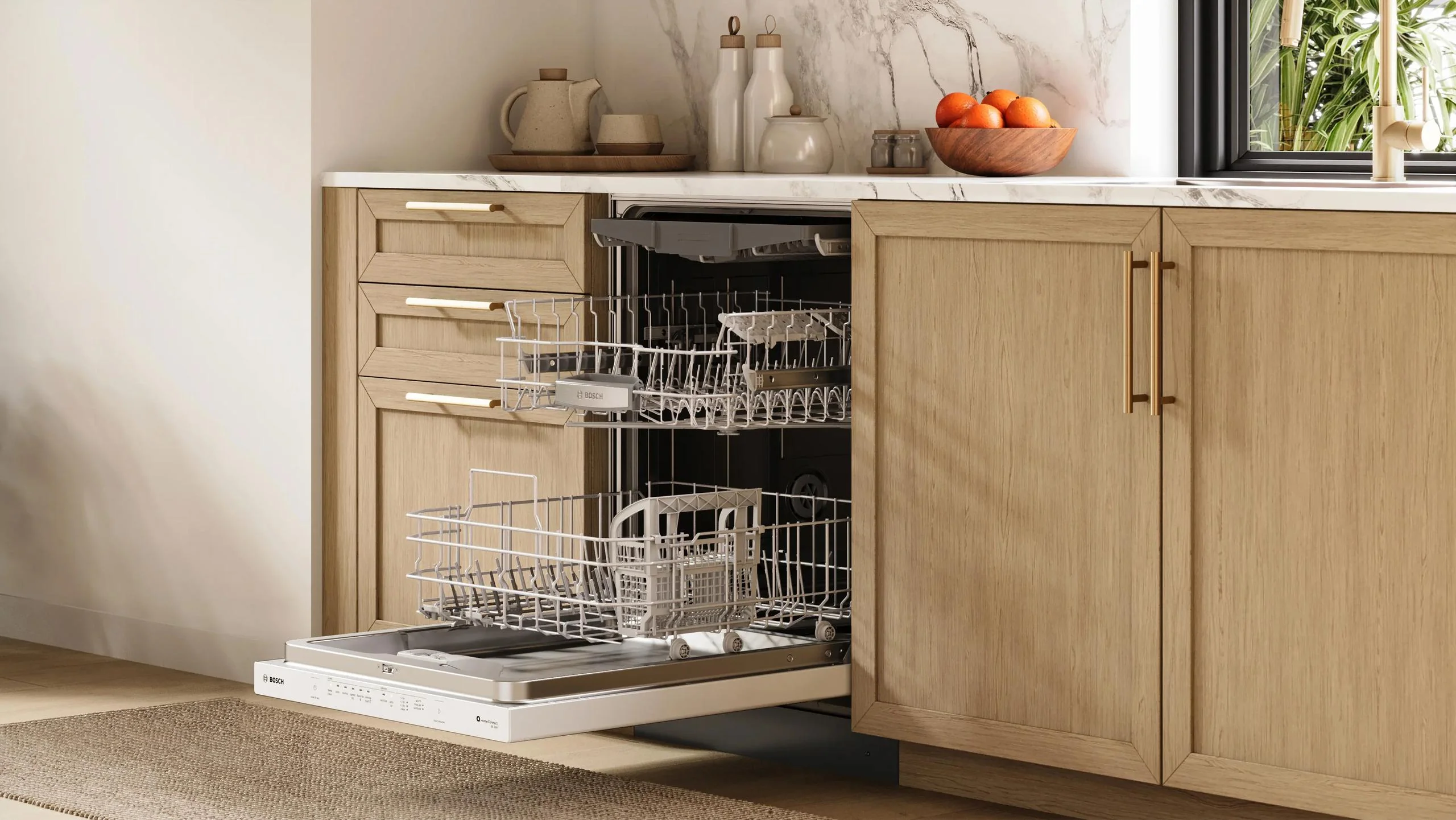 Bosch SHP65DM2N 500 Series, built-under dishwasher, 24'', White - Image 25