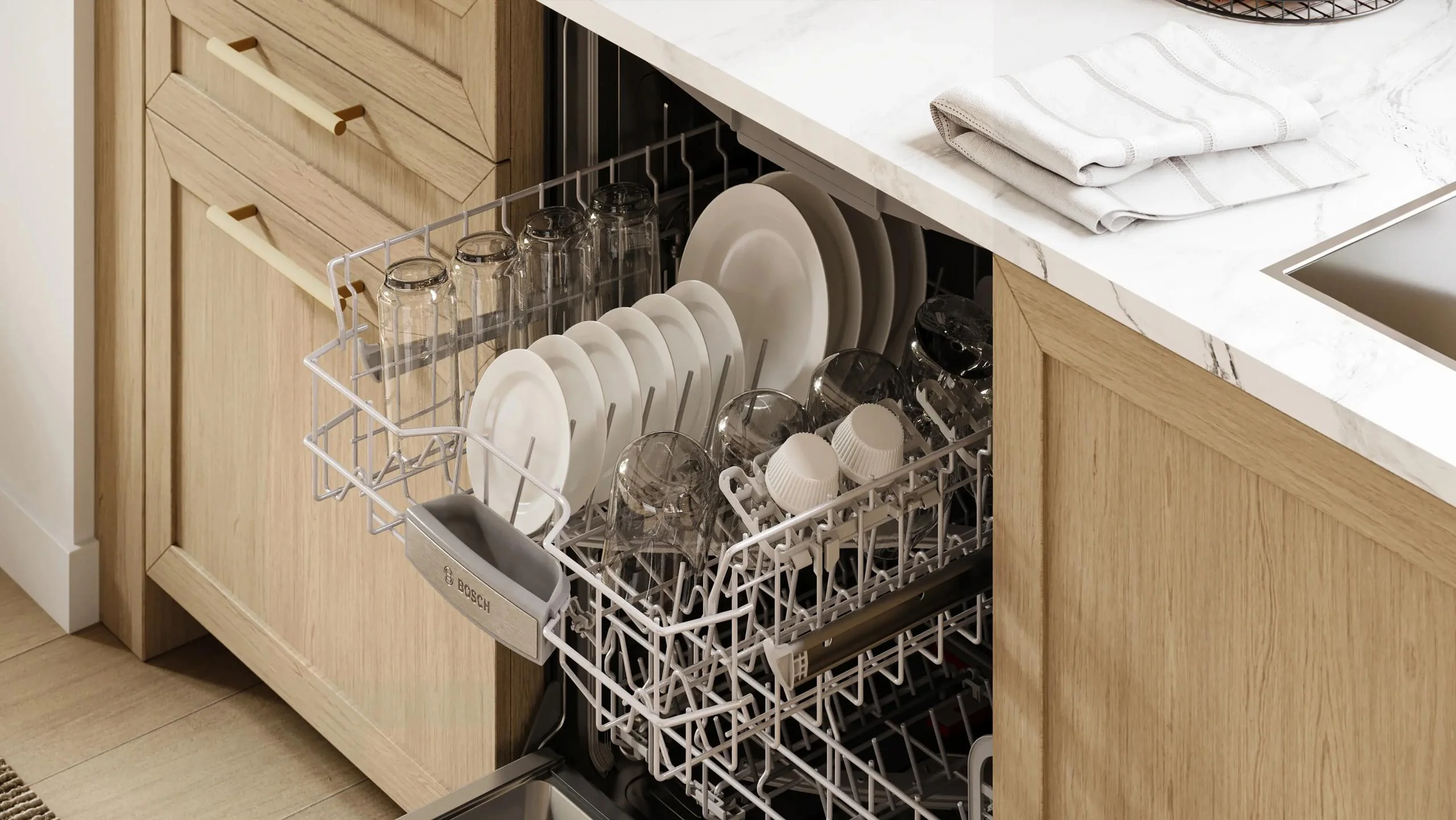 Bosch SHP65DM5N 500 Series, built-under dishwasher, 24'', Brushed steel anti-fingerprint - Image 25