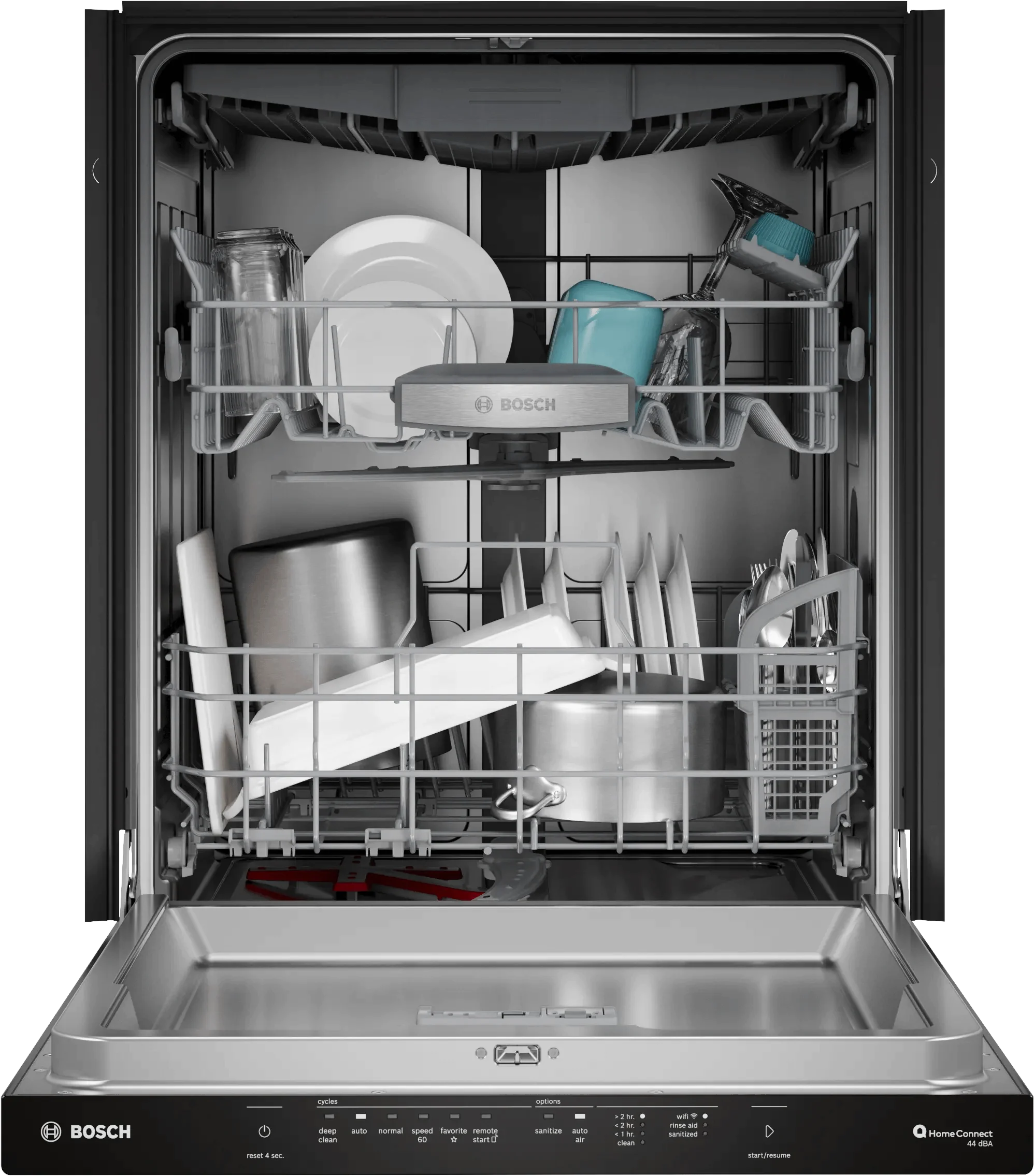 Bosch SHP65DM6N 500 Series, built-under dishwasher, 24'', Black - Image 13
