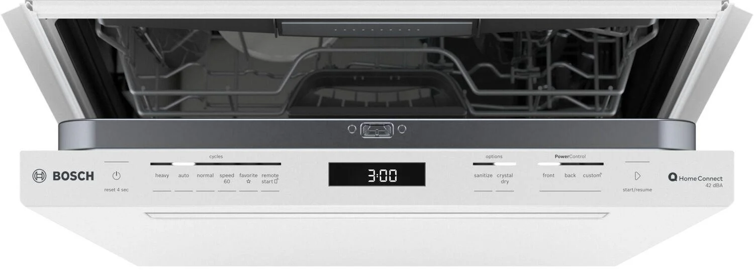 Bosch SHP78CM2N 800 Series, built-under dishwasher, 24'', White - Image 2