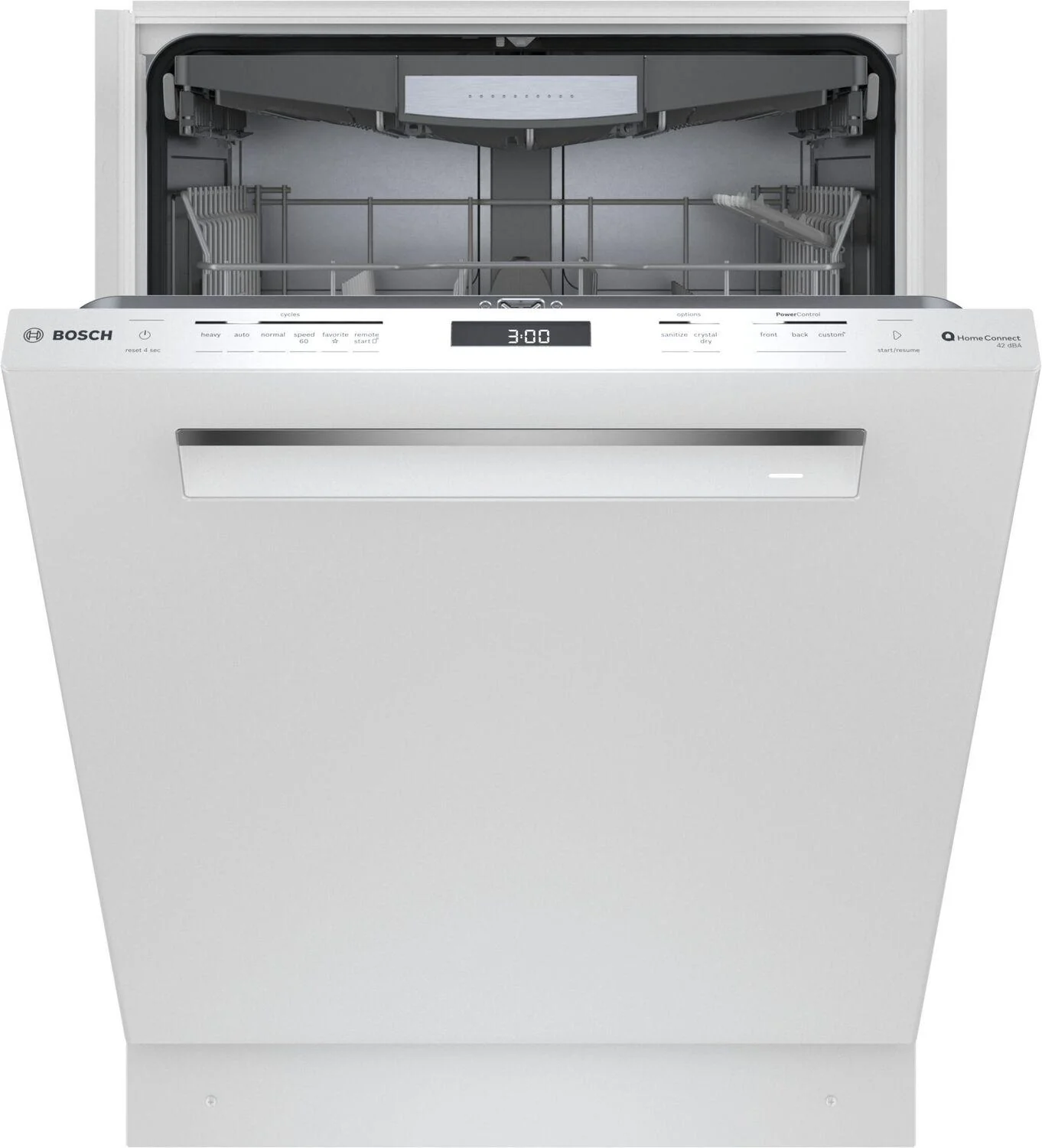 Bosch SHP78CM2N 800 Series, built-under dishwasher, 24'', White - Image 3