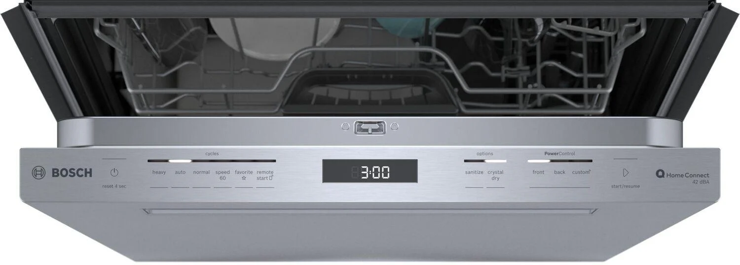 Bosch SHP78CM5N 800 Series, built-under dishwasher, 24'', Brushed steel anti-fingerprint - Image 3