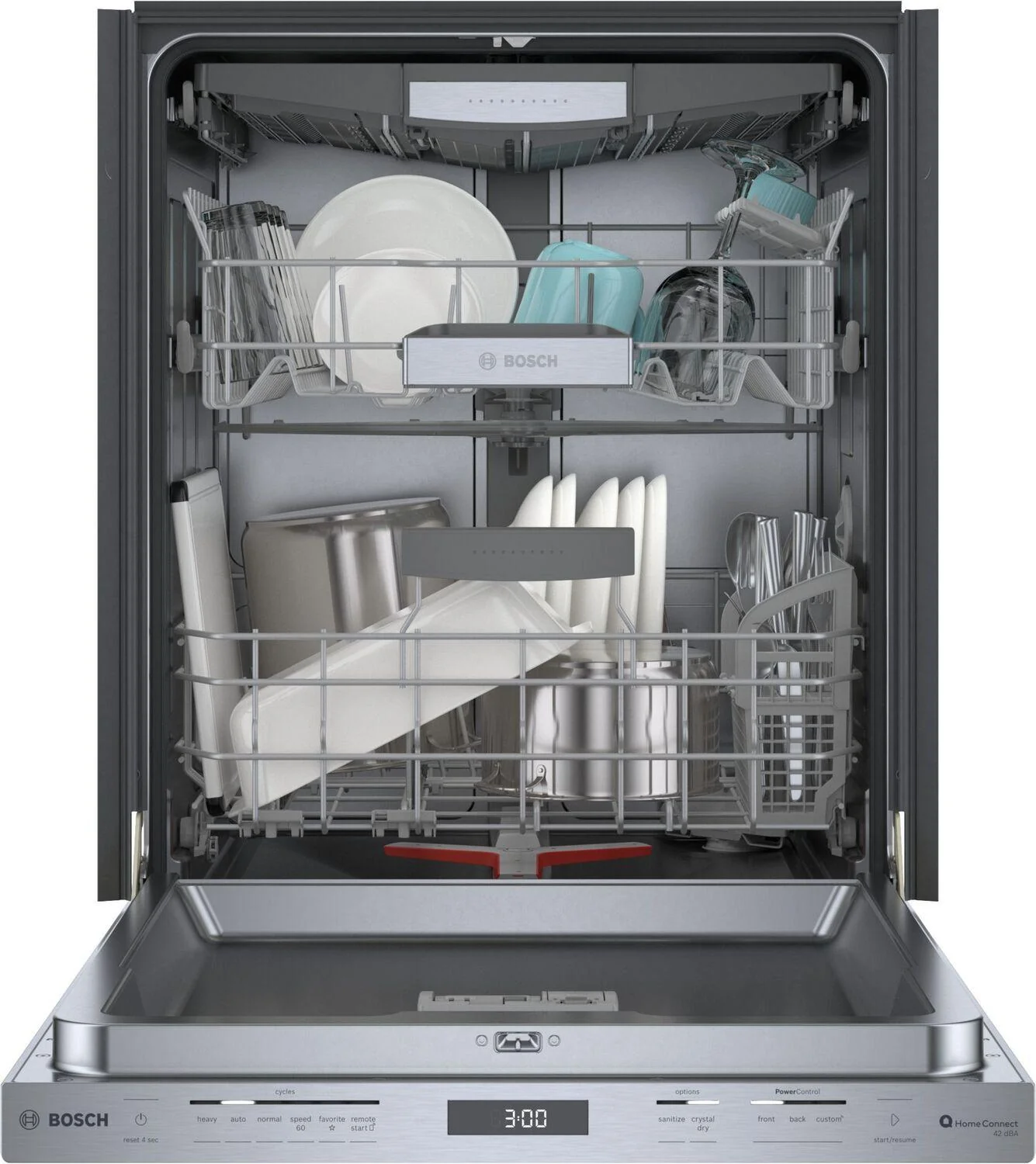 Bosch SHP78CM5N 800 Series, built-under dishwasher, 24'', Brushed steel anti-fingerprint - Image 5