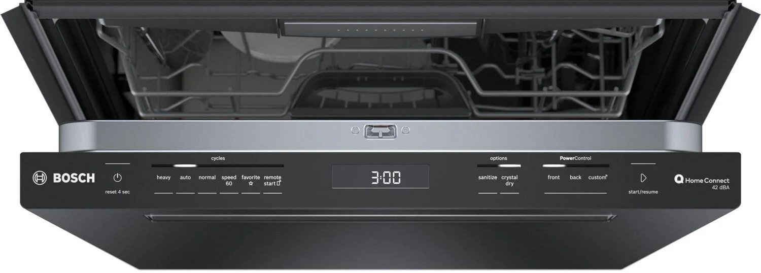 Bosch SHP78CM6N 800 Series, built-under dishwasher, 24'', Black - Image 2