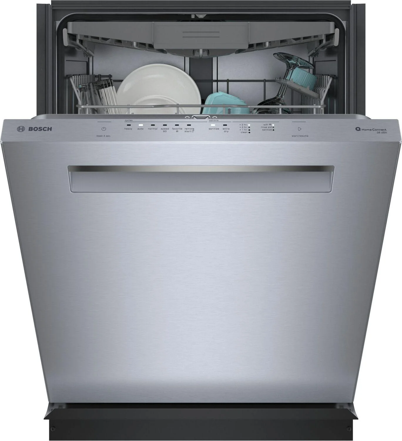 Bosch SHP95CM5N 500 Series, built-under dishwasher, 24'', Brushed steel anti-fingerprint - Image 14