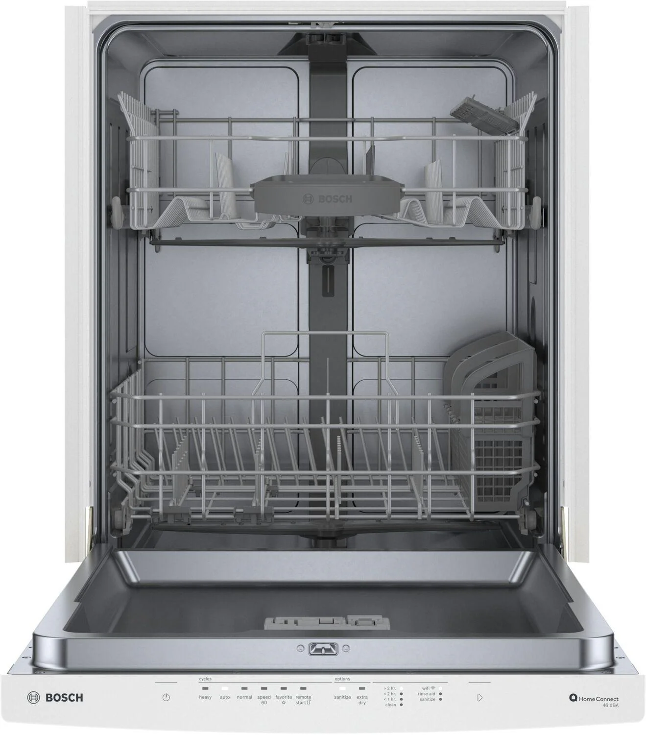Bosch SHS53CD2N 300 Series, built-under dishwasher, 24'', White - Image 5